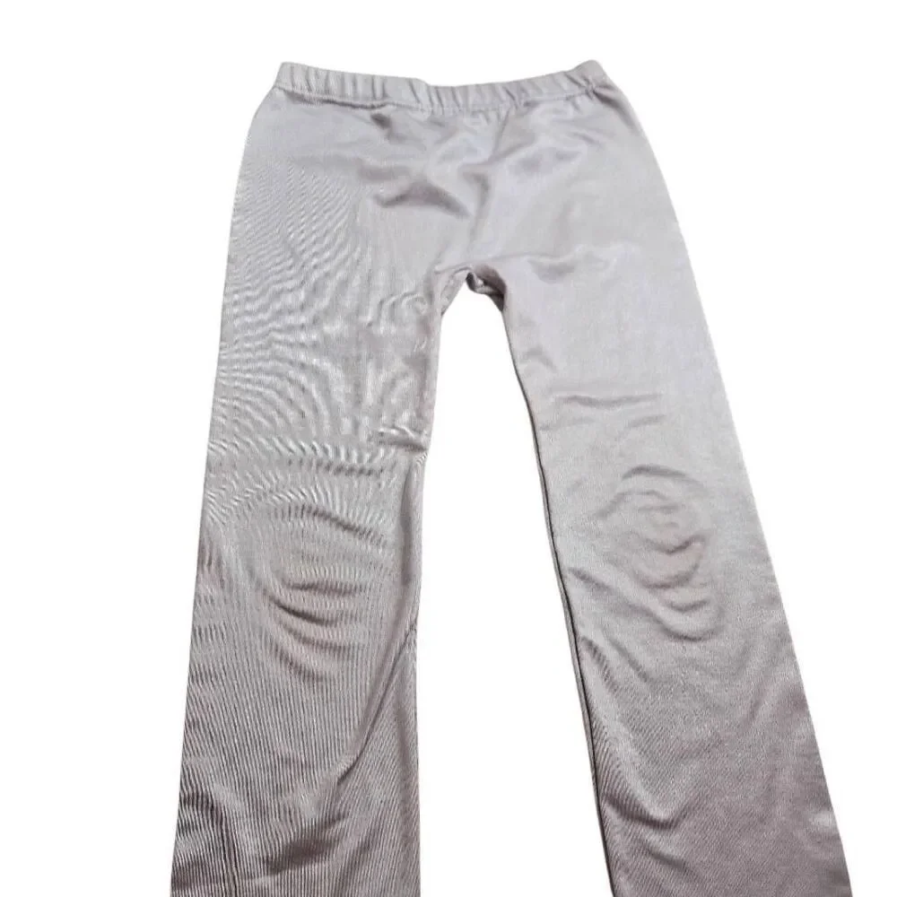 Children's Place Silver leggings M7/8